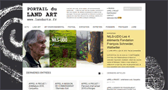 Desktop Screenshot of landarts.fr