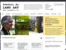 Tablet Screenshot of landarts.fr